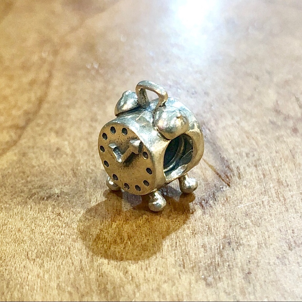 Pandora Clock Charm